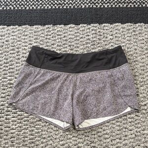 Lululemon Run Speed Short Women’s 6 Lined Zip Pocket Athletic Outdoor Casual